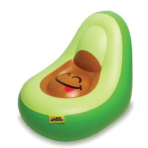 Good Banana Avocado comfy inflatable chair kids play rooms, bedrooms, parties